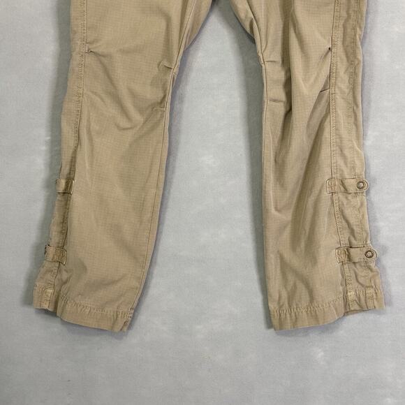 Eddie Bauer Pants Women Size 20 Rip Stop Cargo Hiking Outdoor Granola Quality - Picture 8 of 13